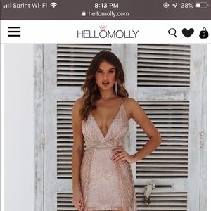 Hello Molly DEAR EMILIA CAUGHT WITH CASANOVA DRESS